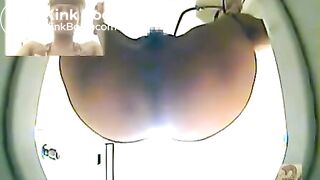 Japanese girl poop in the swimming pool's toilet - Japanese toilet cameras and scat porn