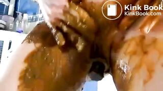 scat in pussy - Scat in pussy