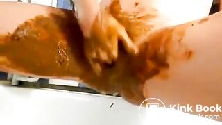 scat in pussy - Scat in pussy