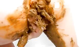 scat in pussy - Scat in pussy