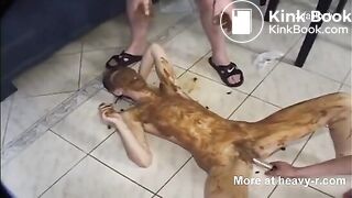 Scat Lady In Threesome