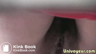 Spying on Chinese Girl Pooping