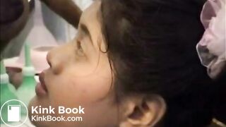 Girl Eating Dog Shit