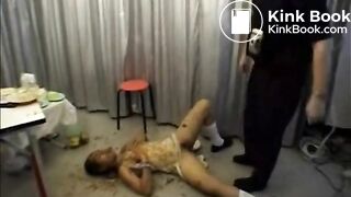 Girl Eating Dog Shit