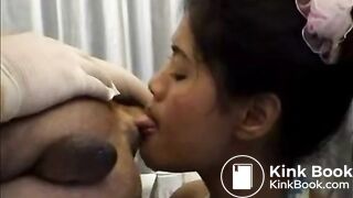 Girl Eating Dog Shit