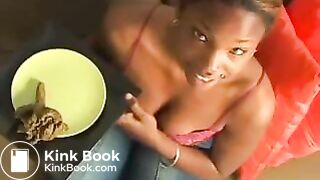 Sexy Ebony honey shits