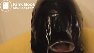 Extreme mask shit torture