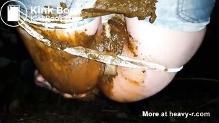 amateur shitting pants in public