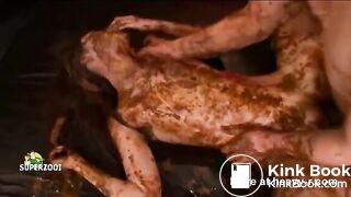 Shit Coverd Teen Fucked Against Her Will