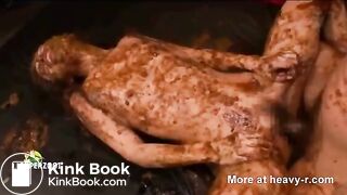 Shit Coverd Teen Fucked Against Her Will