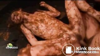 Shit Coverd Teen Fucked Against Her Will