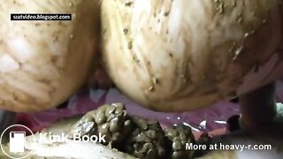 Wife Scatting On Husbands Cock