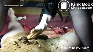 Wife Scatting On Husbands Cock