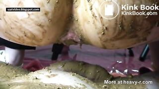 Wife Scatting On Husbands Cock