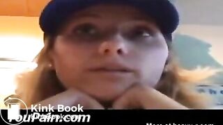 girl pooping at restaurants toiletmp4