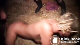 Hard Scat Sex In The Hay