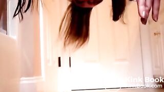 Chubby Girl Takes Big Shit And Plays