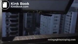 Horny blonde college girl Dianah shitting in toile - Scat Video Collection