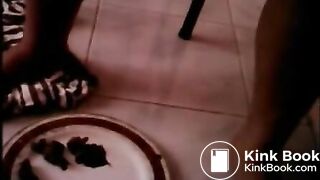 Janet eats her poo on cam