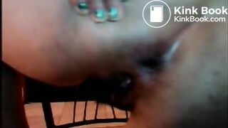 Janet eats her poo on cam