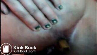 Janet eats her poo on cam