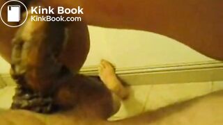 Messy anal sex