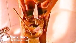 Scat_eating_and_playing_-_Check_17_Min_German_shit_eating_Sl