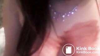 playing with shit and piss on cam