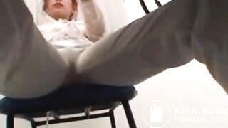 Two-secretaries-shitting-in-their-panties