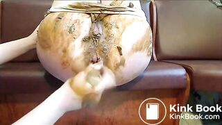 Dirty scat lesbian squirt