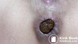 piss and shit extreme closeup
