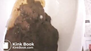 cute asian bowl shitting then bragging about it