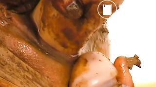 Solo Bath Tub Scat Orgy