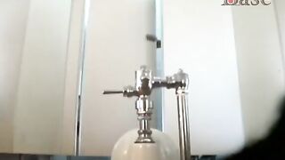 Shitting On Public Toilet