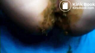 Beautiful webcam scat play girl8