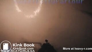 Shitting after Piss Enema