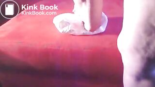 BBW SHITTING ON COUCH