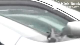 Girl shits in public