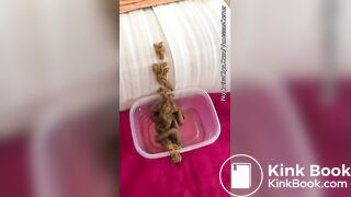 amateur girl pooping - Scat + Piss + Puke