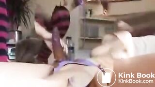 Lesbian Strapon Dildo Scat Ride