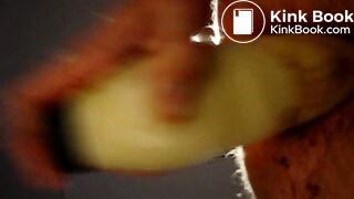 Arse fucking with dildo