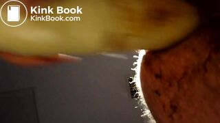 Arse fucking with dildo