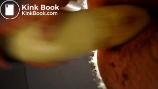 Arse fucking with dildo