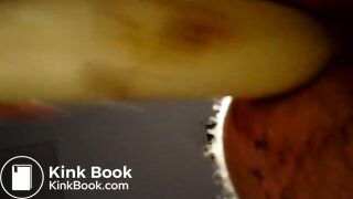 Arse fucking with dildo