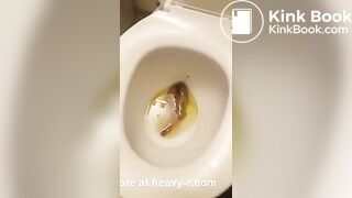 Kurt observes his nice poop