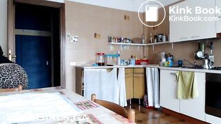 In The Kitchen Servant Scat And Perfumed Feet