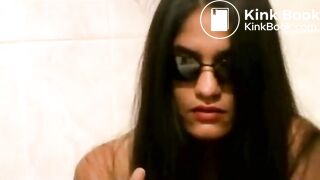 Sexy Babe Scat Licking and Smearing Session