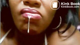 Ebony Shitting Live On Webcam [NO SOUND]