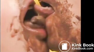 Japanese Girls Kissing With Shit