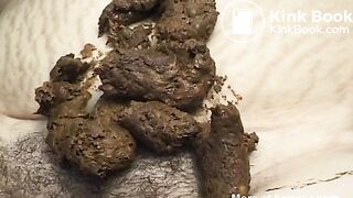 Taking A Shit On Hairy Cunt